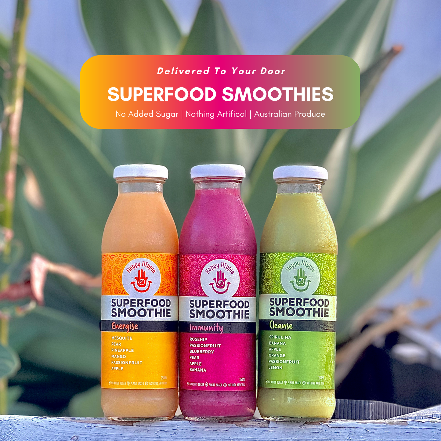 Superfood Smoothie Mixed Box- 12 x 350ml