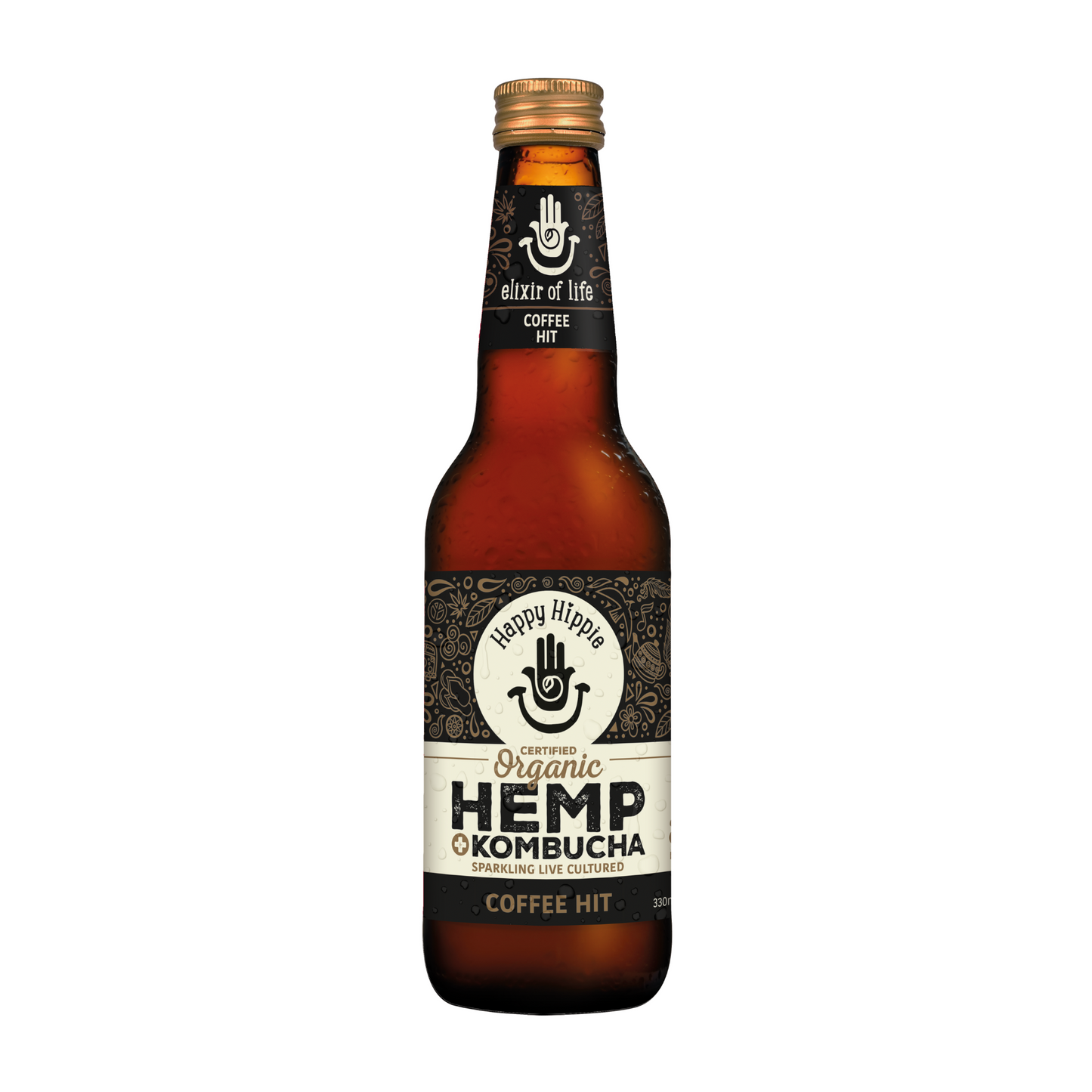Coffee Hit Hemp + Kombucha - 12 x 330ml bottles