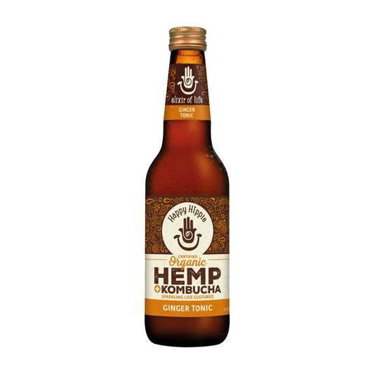 Ginger Tonic Hemp + Kombucha - 12 x 330ml bottles
