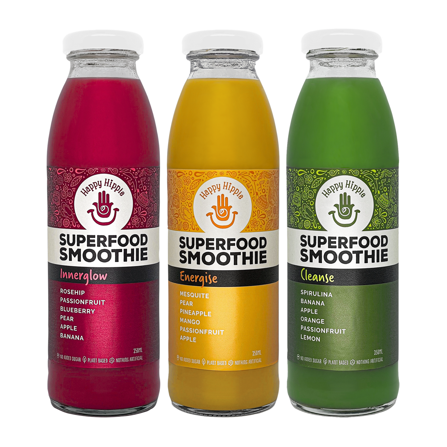Superfood Smoothie Mixed Box- 12 x 350ml